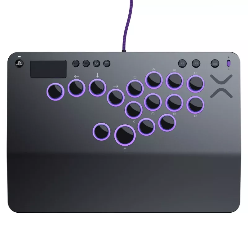 PDP Victrix Pro KO Leverless Fight Stick hall USB Fightstick PC, PlayStation 4, PlayStation 5