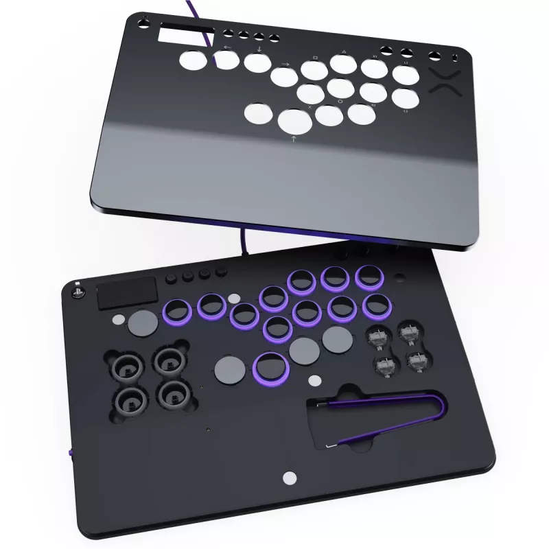 PDP Victrix Pro KO Leverless Fight Stick hall USB Fightstick PC, PlayStation 4, PlayStation 5