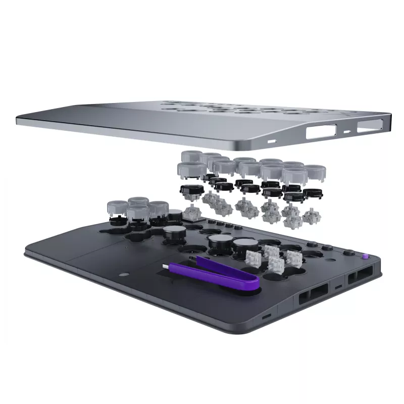 PDP Victrix Pro KO Leverless Fight Stick hall USB Fightstick PC, PlayStation 4, PlayStation 5