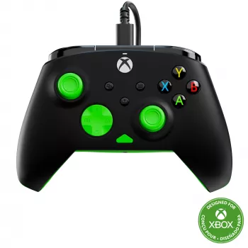 Mängupult Turtle Beach Rematch Core must roheline USB juhtmega PC Xbox