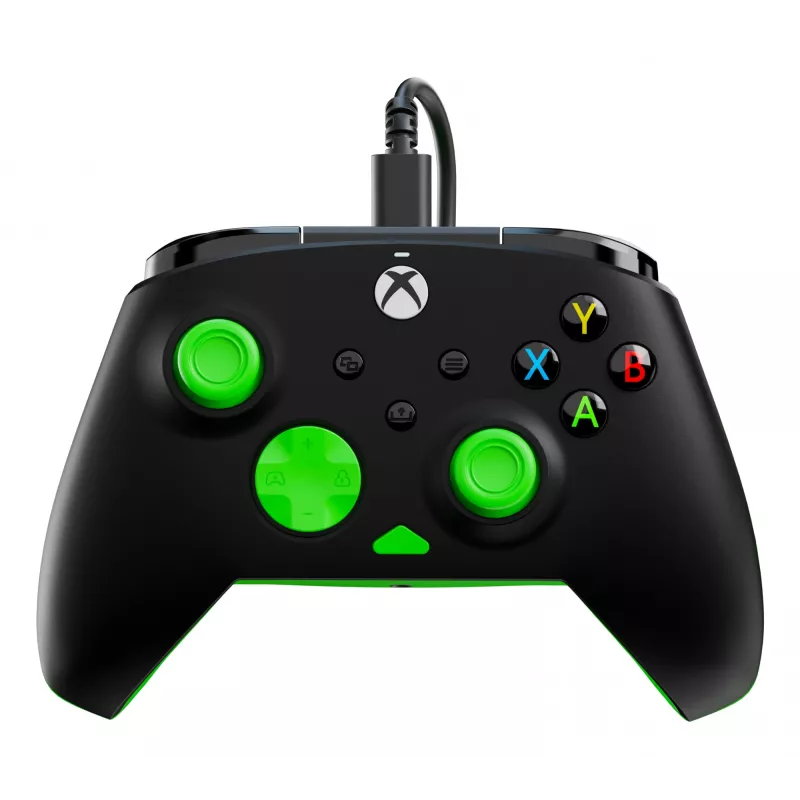Mängupult Turtle Beach Rematch Core must roheline USB juhtmega PC Xbox