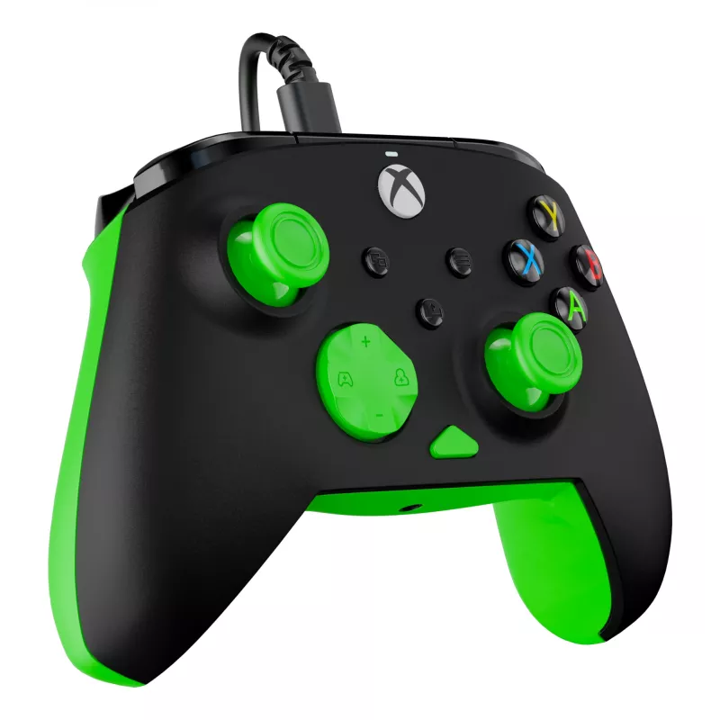Mängupult Turtle Beach Rematch Core must roheline USB juhtmega PC Xbox