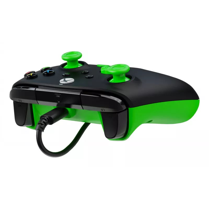 Mängupult Turtle Beach Rematch Core must roheline USB juhtmega PC Xbox