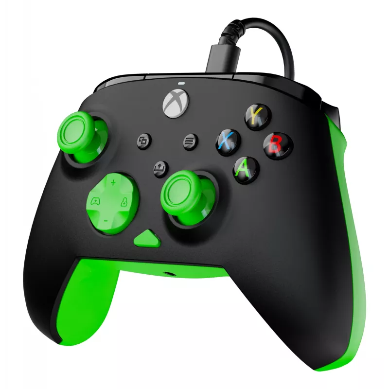 Mängupult Turtle Beach Rematch Core must roheline USB juhtmega PC Xbox