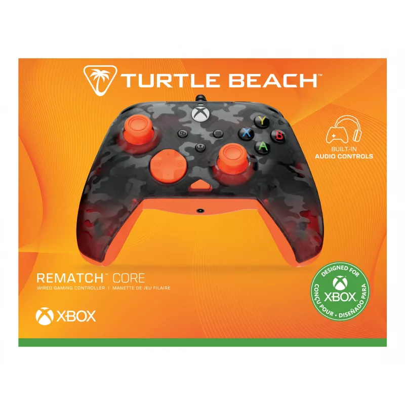 Mängupult Turtle Beach Rematch Core Must Hall Oranž USB Juhtmega