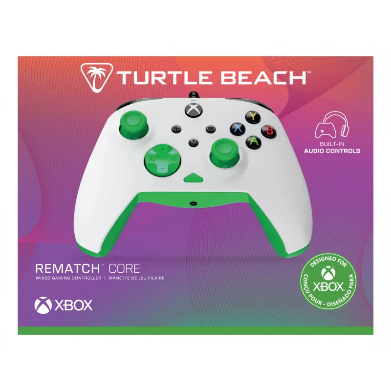 Mängupult Turtle Beach Rematch Core roheline valge USB PC Xbox Series