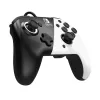 Mängupult PDP Faceoff Deluxe+ Audio Wired Controller Must & Valge