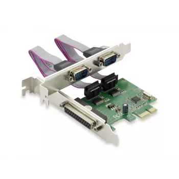 Conceptronic PCI Express-kaart 1-pordiline paralleel- ja 2-pordiline jadaport
