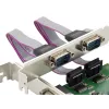 Conceptronic PCI Express-kaart 1-pordiline paralleel- ja 2-pordiline jadaport