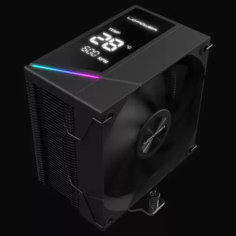 Fan LC-Power LC-CC-120-DB6 12 cm Must 600-2200 RPM FDB