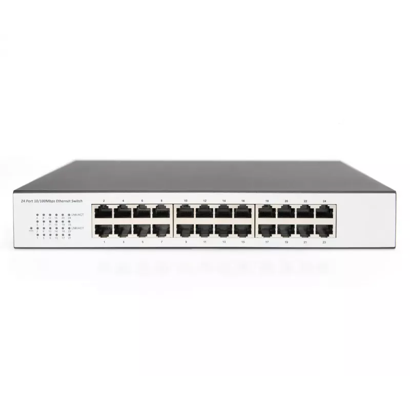 Haldamata kommutaator Digitus DN-60021-2 24 pordiga Fast Ethernet