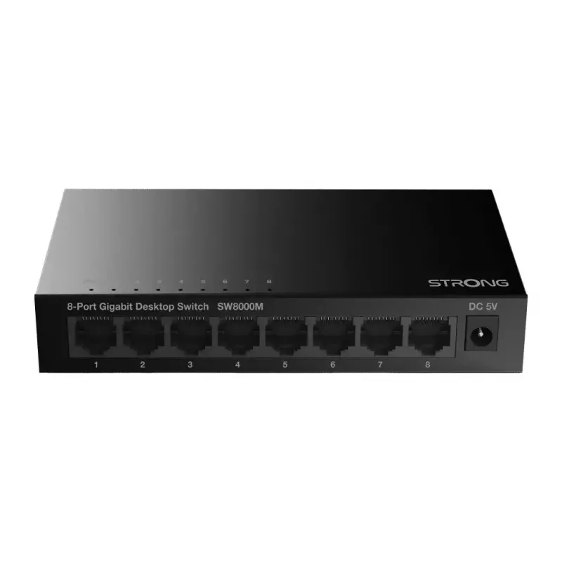 Strong SW8000M võrgukommutaator Gigabit Ethernet 8 porti 16 Gbit/s