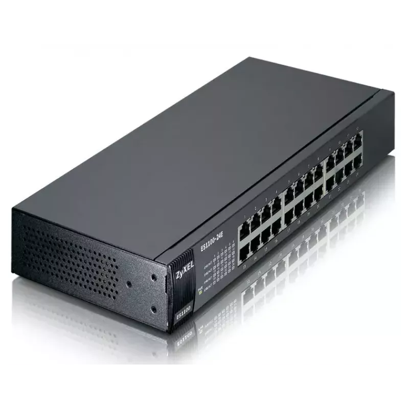 Haldamatu lüliti Zyxel ES1100-24E 24 RJ-45 porti 4,8 Gbit/s