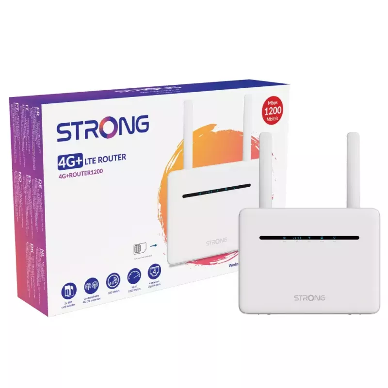 Mobiilside ruuter Strong 4G+ROUTER1200 Wi-Fi 5 802.11ac
