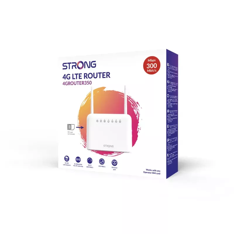 Mobiilside ruuter Strong 4G LTE Router 350 300 Mbit/s Fast Ethernet
