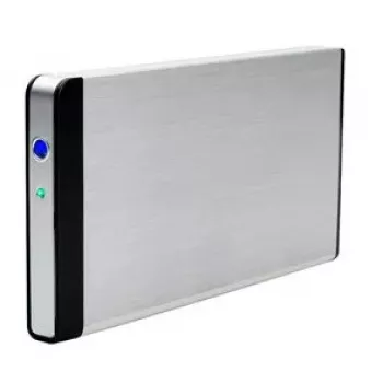 HDD-väline korpus Fantec FB-C25US2 Hõbedane 2,5-tolline USB-toide