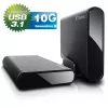 HDD-korpus Fantec DB-ALU31 Must 3,5 tolli