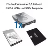 HDD-korpus Fantec DB-ALU31 Must 3,5 tolli