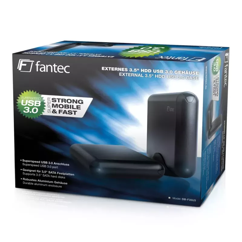 HDD enclosure Fantec DB-F35U3 Must 3.5 inch