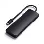 Satechi ST-UCHSEK sülearvuti dokk, juhtmega USB 3.2 Gen 2 Type-A, must