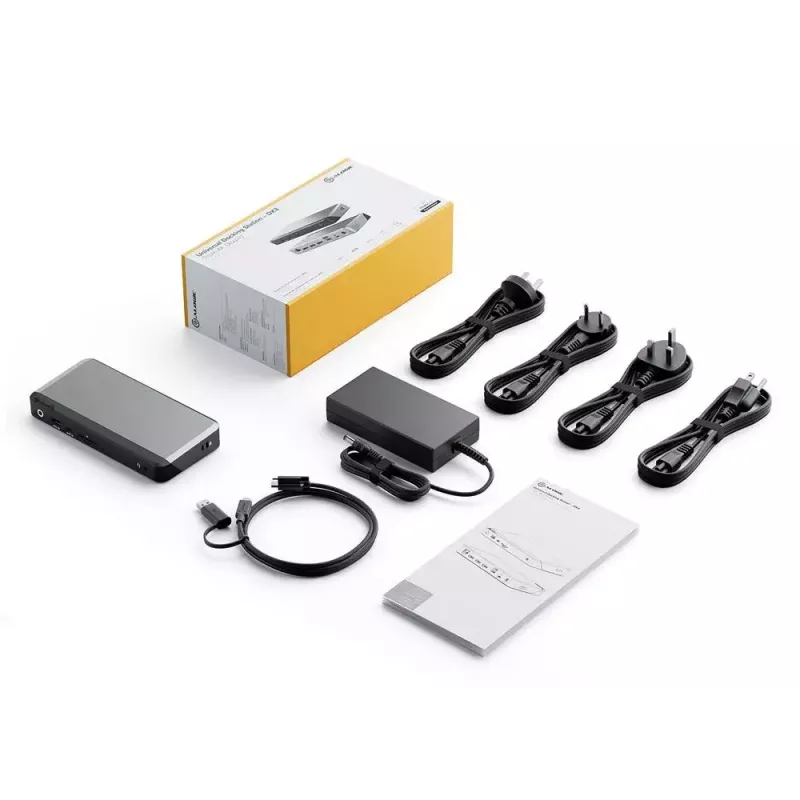 ALOGIC DX3 Triple 4K Display Universal Docking Station 100W toiteedastus