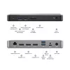 ALOGIC DX3 Triple 4K Display Universal Docking Station 100W toiteedastus