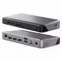 ALOGIC DX3 Triple 4K Display Universal Docking Station 100W toiteedastus
