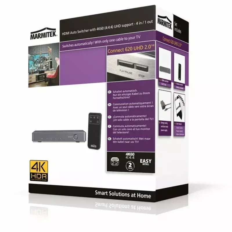 HDMI pikendaja Marmitek Connect 620 UHD 2.0