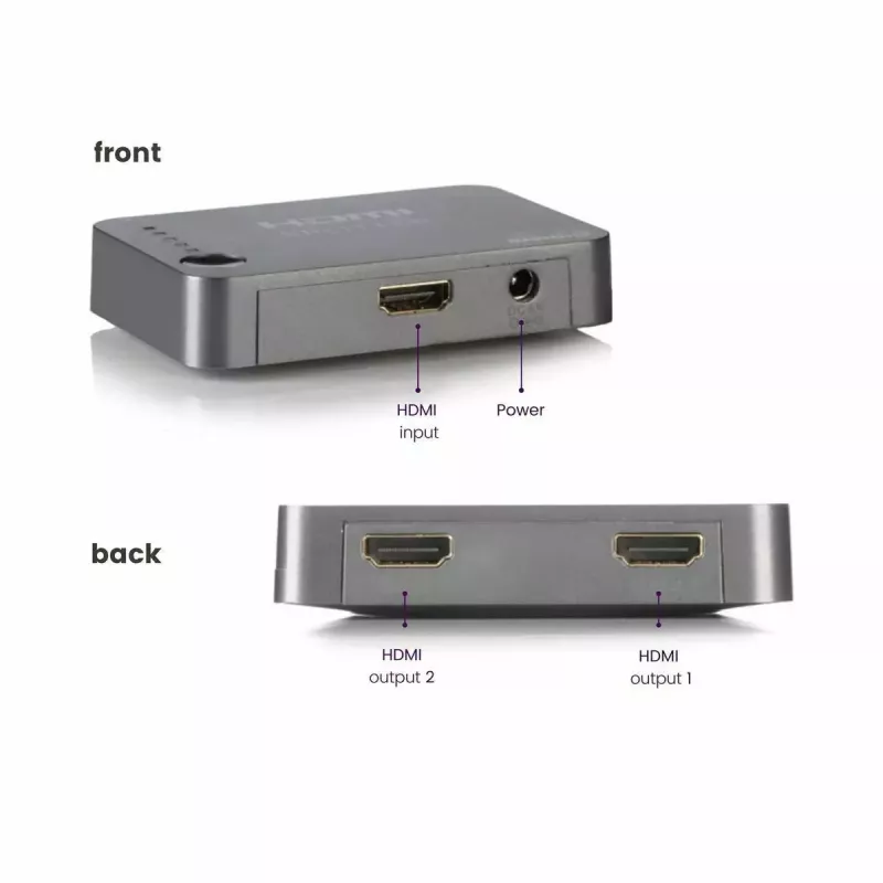HDMI jaotur Marmitek Split 312 UHD HDMI 2x HDMI