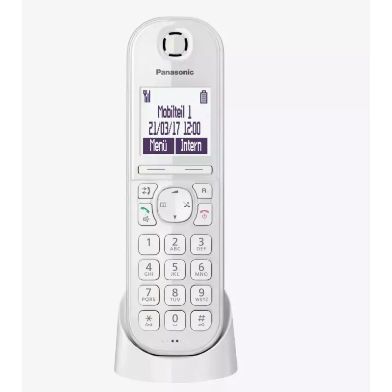 IP-telefon Panasonic KX-TGQ200 Must