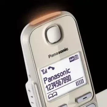 DECT-telefon Panasonic KX-TGE262GN juhtmeta telefonitoru helistaja ID