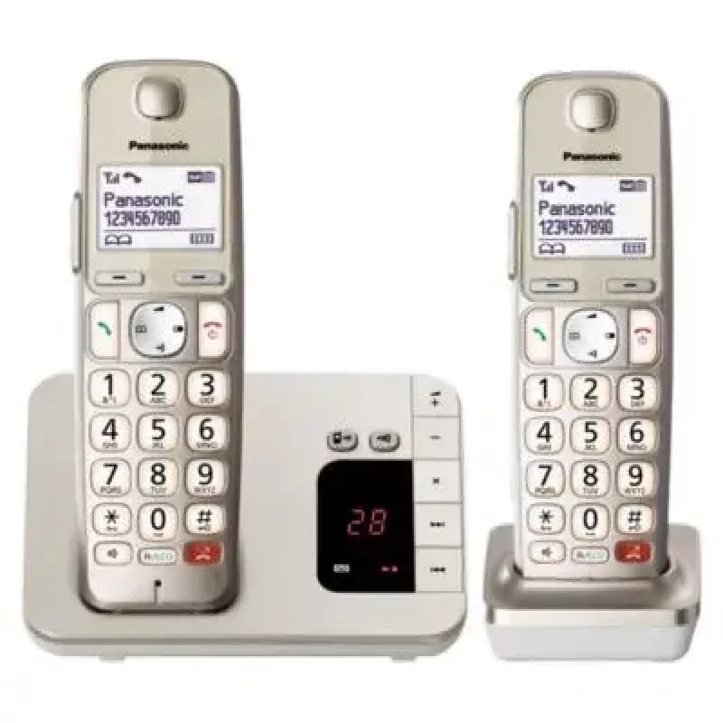 DECT-telefon Panasonic KX-TGE262GN juhtmeta telefonitoru helistaja ID