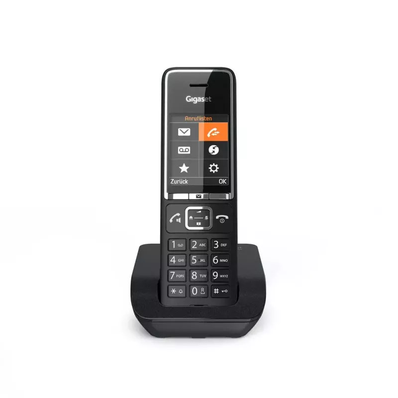 Analoogtelefon Gigaset COMFORT 550 juhtmeta telefonitoru helistaja ID-ga