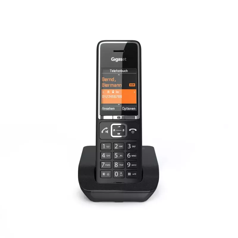Analoogtelefon Gigaset COMFORT 550 juhtmeta telefonitoru helistaja ID-ga