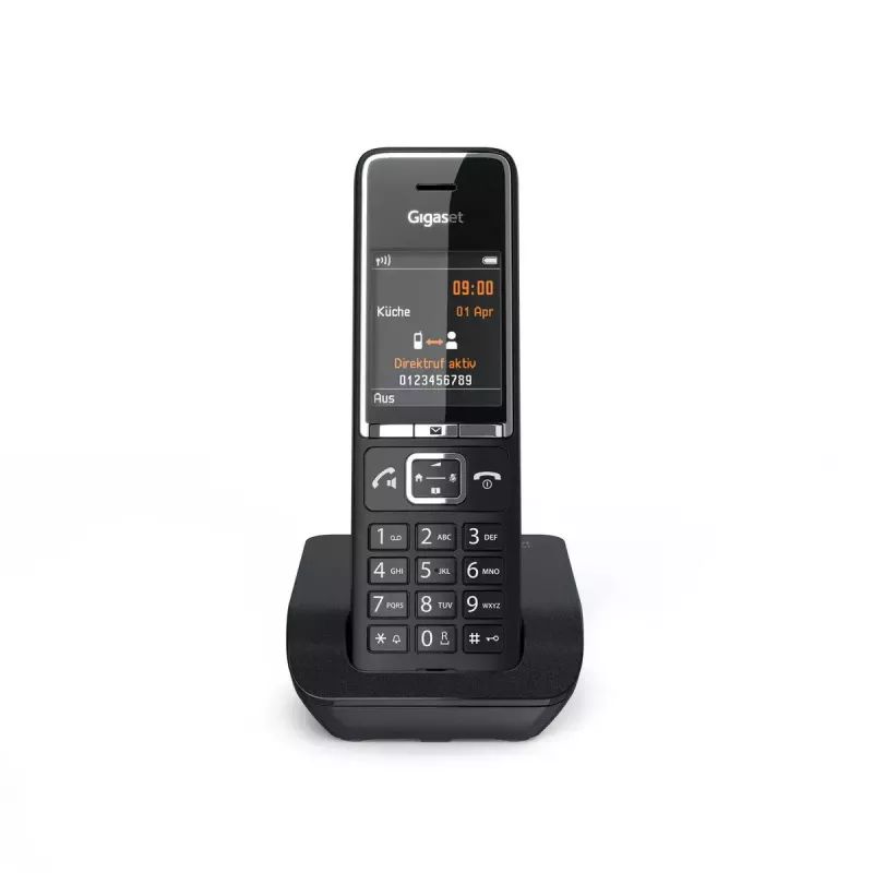 Analoogtelefon Gigaset COMFORT 550 juhtmeta telefonitoru helistaja ID-ga