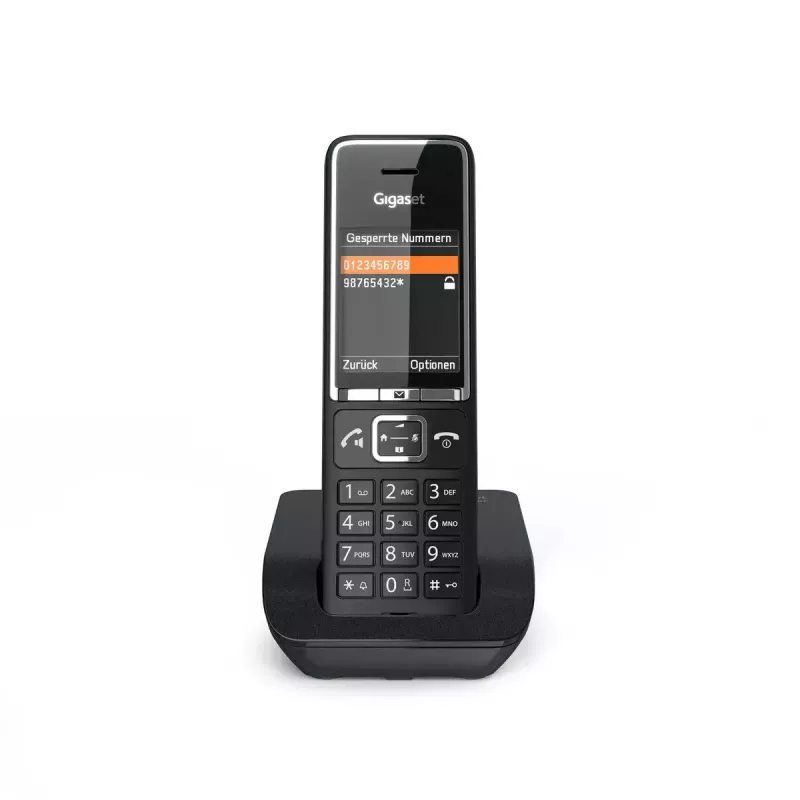 Analoogtelefon Gigaset COMFORT 550 juhtmeta telefonitoru helistaja ID-ga