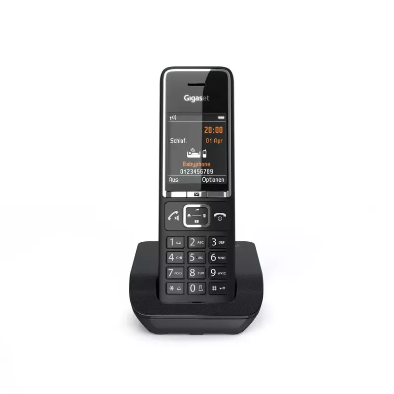 Analoogtelefon Gigaset COMFORT 550 juhtmeta telefonitoru helistaja ID-ga