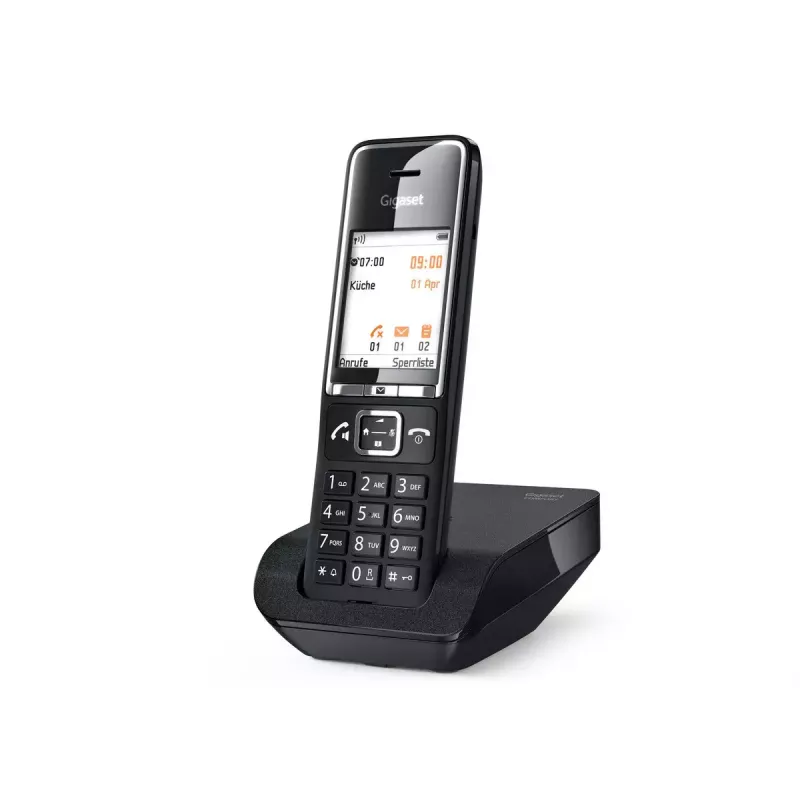Analoogtelefon Gigaset COMFORT 550 juhtmeta telefonitoru helistaja ID-ga