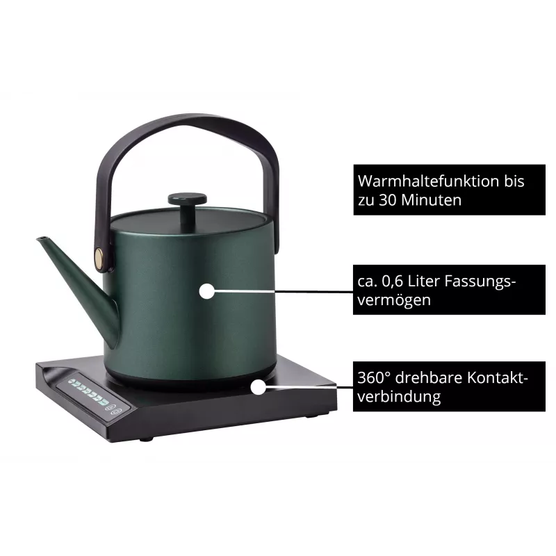 Unold 18217 BLITZKOCHER Jade elektriline veekeetja 0,6 L 800 W roheline