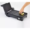 Ariete 1916 Multi Grill 3 in 1 - Elektriline grill, BBQ, sile ja ribiline plaat - 180° avamine - Reguleeritav termostaat - 2400 W - Must