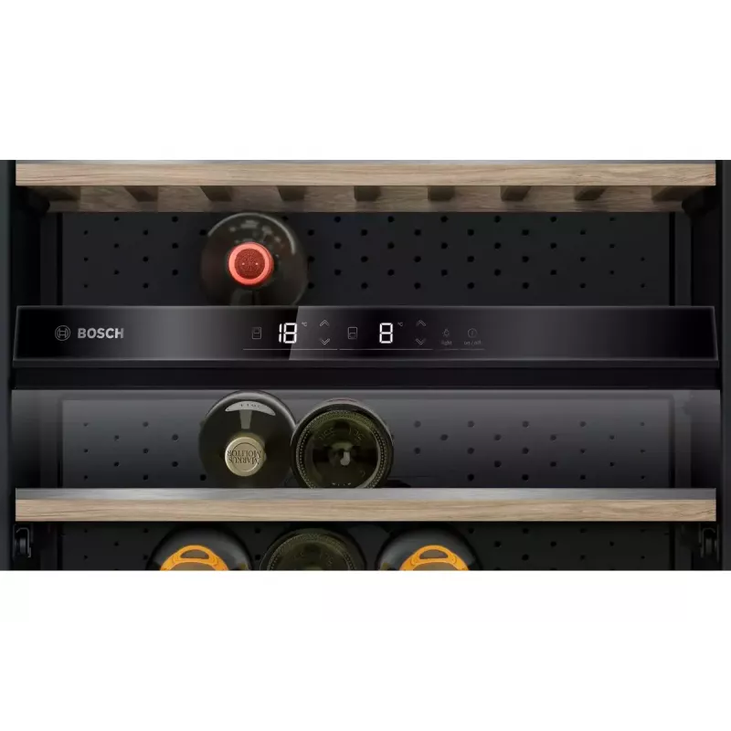 Bosch Serie 6 KWK36ABGA veinijahuti Kompressor-veinijahuti Eraldiseisev Must 199 pudelit