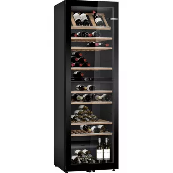 Bosch Serie 6 KWK36ABGA veinijahuti Kompressor-veinijahuti Eraldiseisev Must 199 pudelit