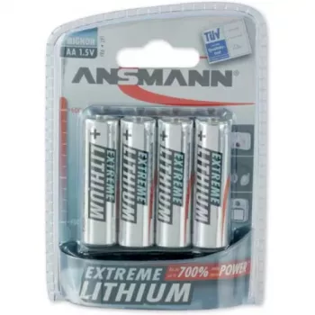 Ühekordne aku Ansmann Extreme Lithium AA Mignon