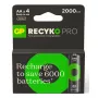 Taaslaetav aku GP patareid ReCyko Pro GPRCP200AA167C4 AA NiMH 30g