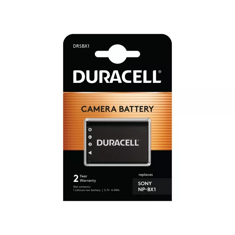 Duracell Camera aku - asendab Sony NP-BX1 aku