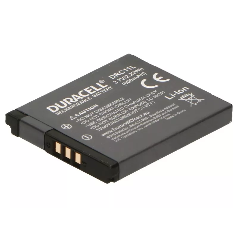 Duracell kaamera aku – asendab Canon NB-11L akut