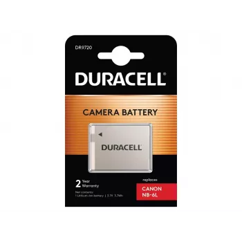 Duracell kaamera aku - asendab Canon NB-6L akut