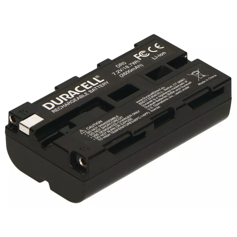 Duracell Camcorder aku - asendab Sony NP-F330/NP-F550 akut