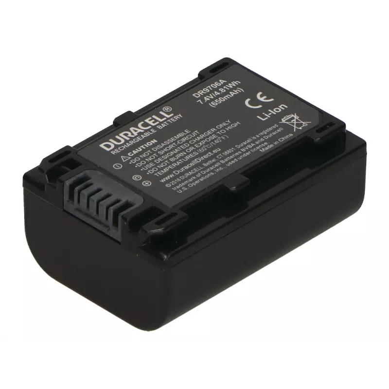 Duracell Camcorder aku - asendab Sony NP-FV50 akut