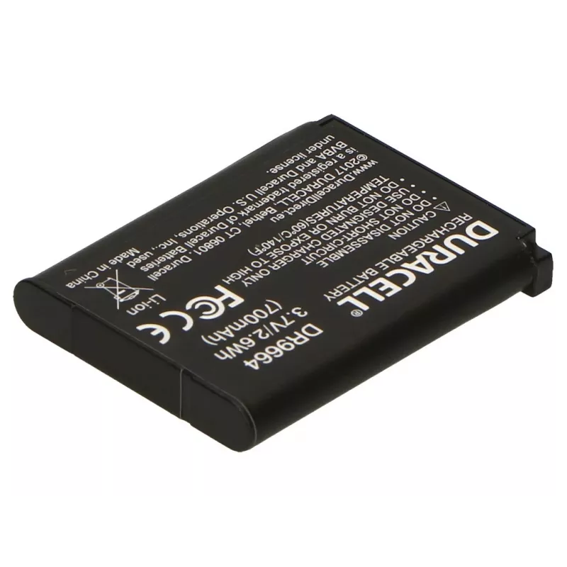 Duracell kaamera aku - asendab Olympus Li-40B akut